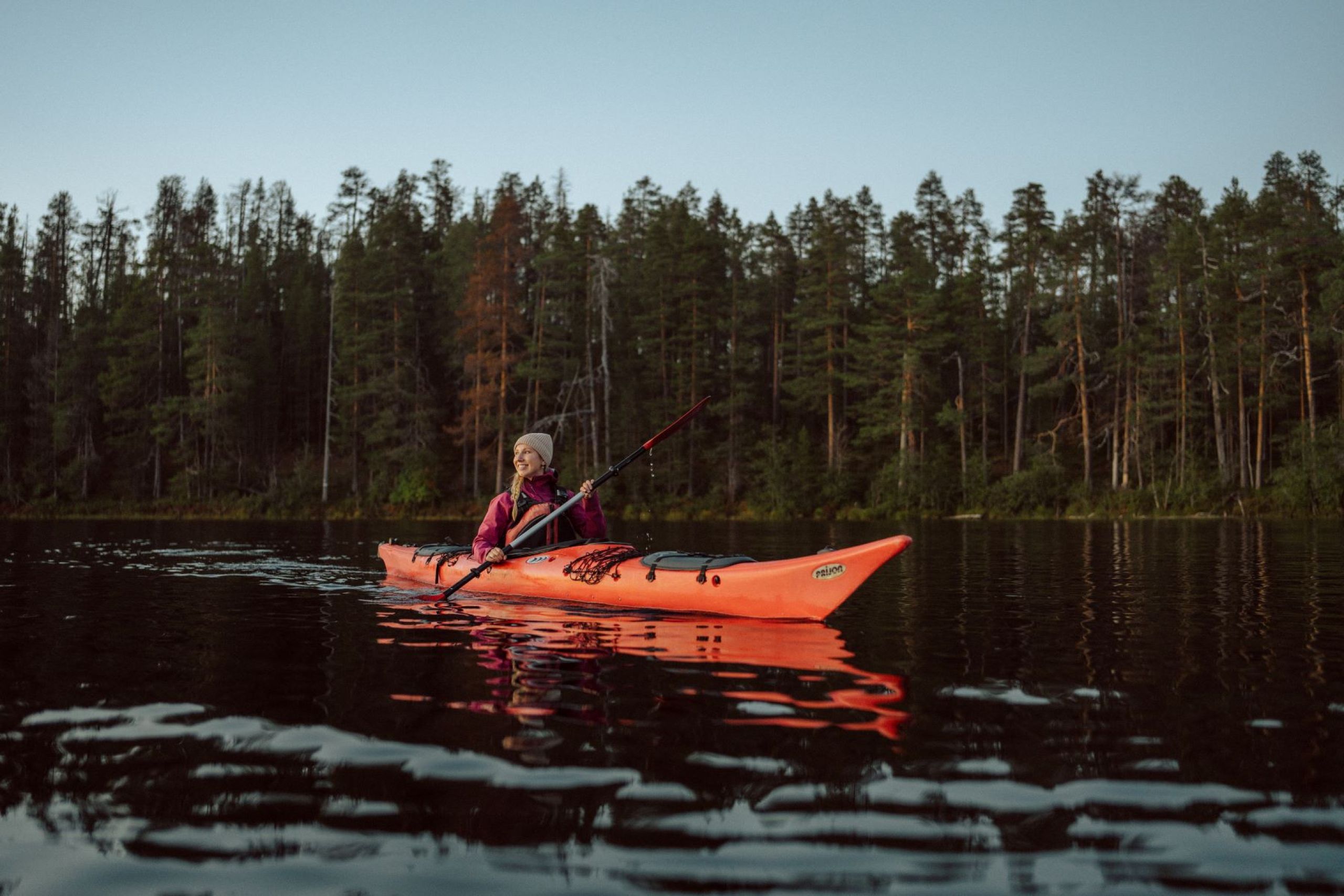Syysmelontaa Hossan kansallispuistossa 